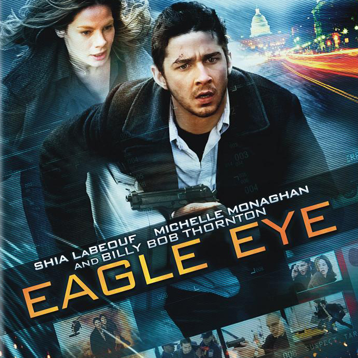 kaset DVD film barat Eagle Eye (2008)