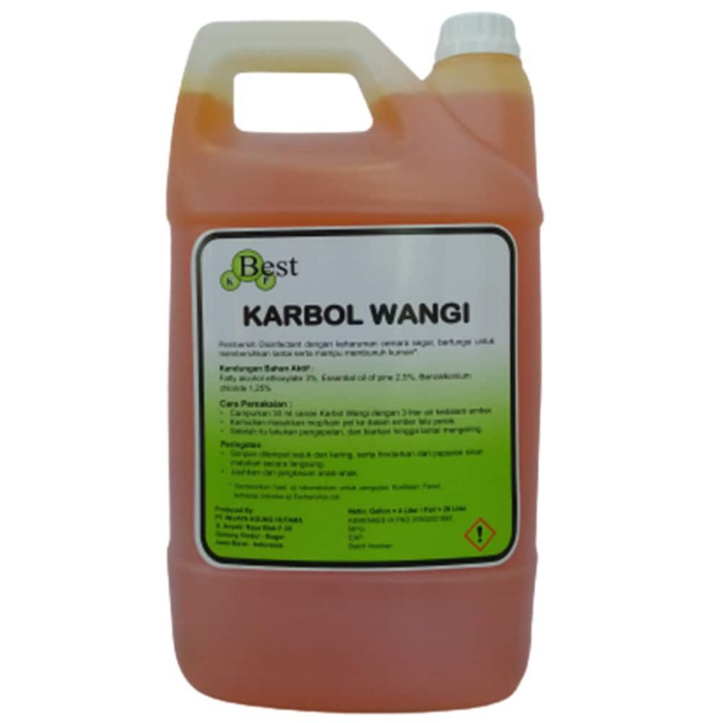 Best Karbol Wangi Cemara 4 Liter | Karbol Pembersih Lantai Aroma Cemara Segar