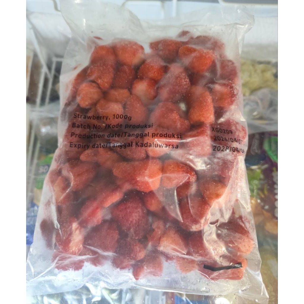 Strawberry Frozen 1kg / Stroberi Beku