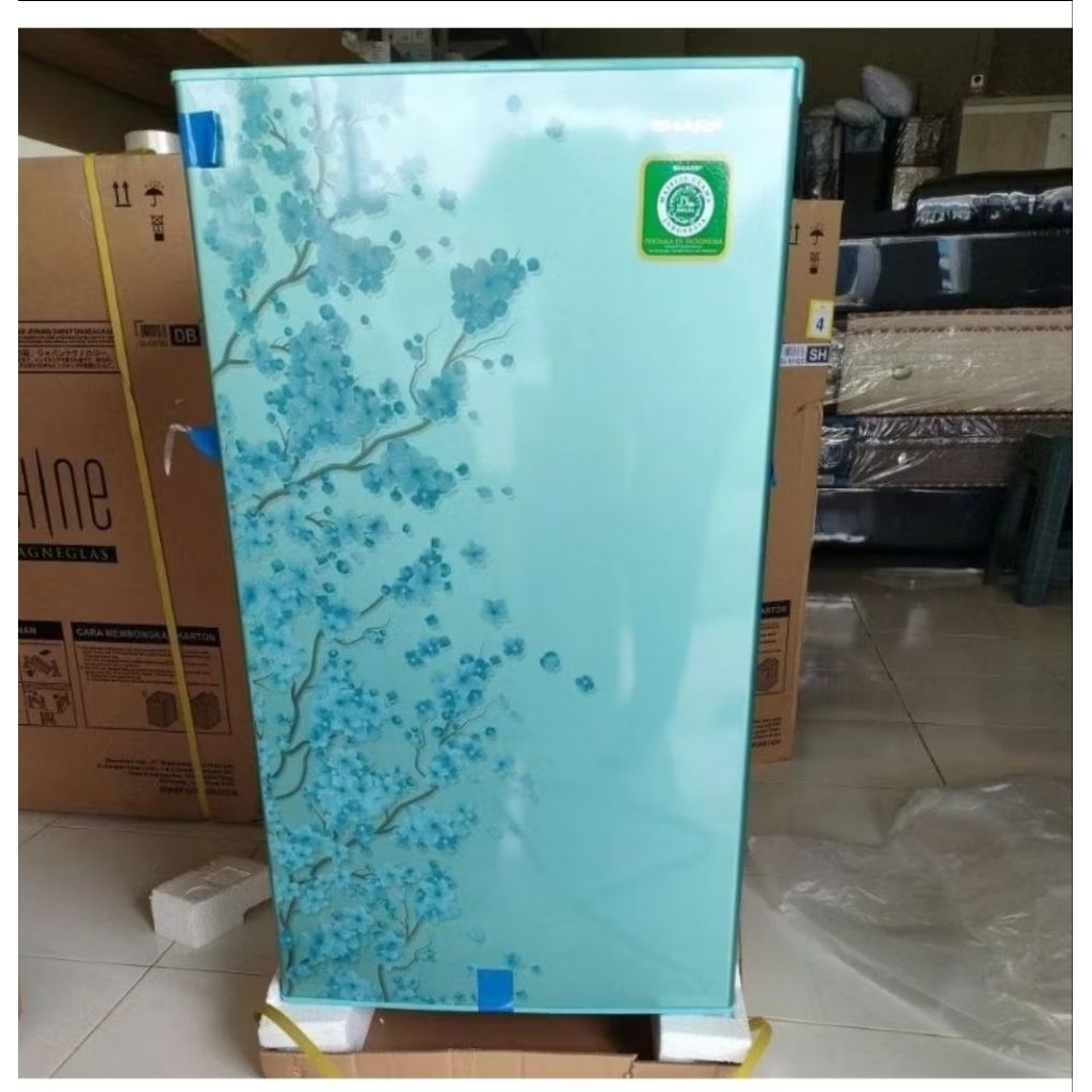 KULKAS SHARP 1 PINTU SJN 183 KAPASITAS 166 LITER JUMBO