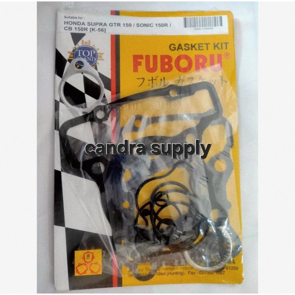 GASKET KIT / TOP SET HONDA SUPRA GTR 150 FUBORU