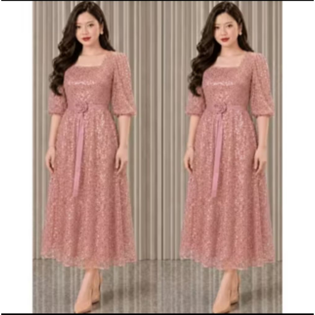 DRES WARNA BROKAT MIX TILE BORDIR