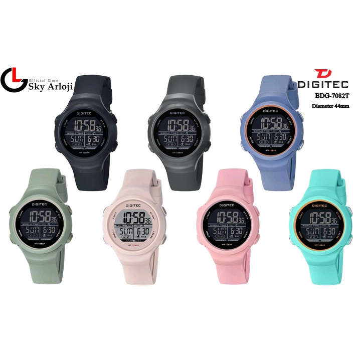 DIGITEC BDG-7082T Jam Tangan Digital Digitec 7082 DG7082