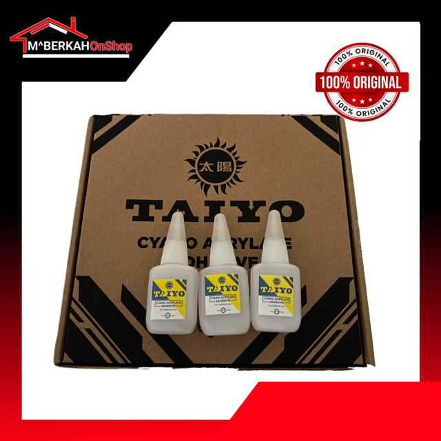 Lem Jumbo Alteco  TAIYO- Cyano Acrylate, Cepat Kering, Serbaguna