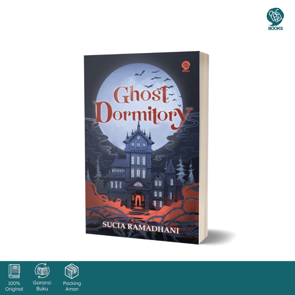 Buku Novel - Ghost Dormitory (Republish 2026) - Sucia Ramadhani - Thriller - Pastel Books