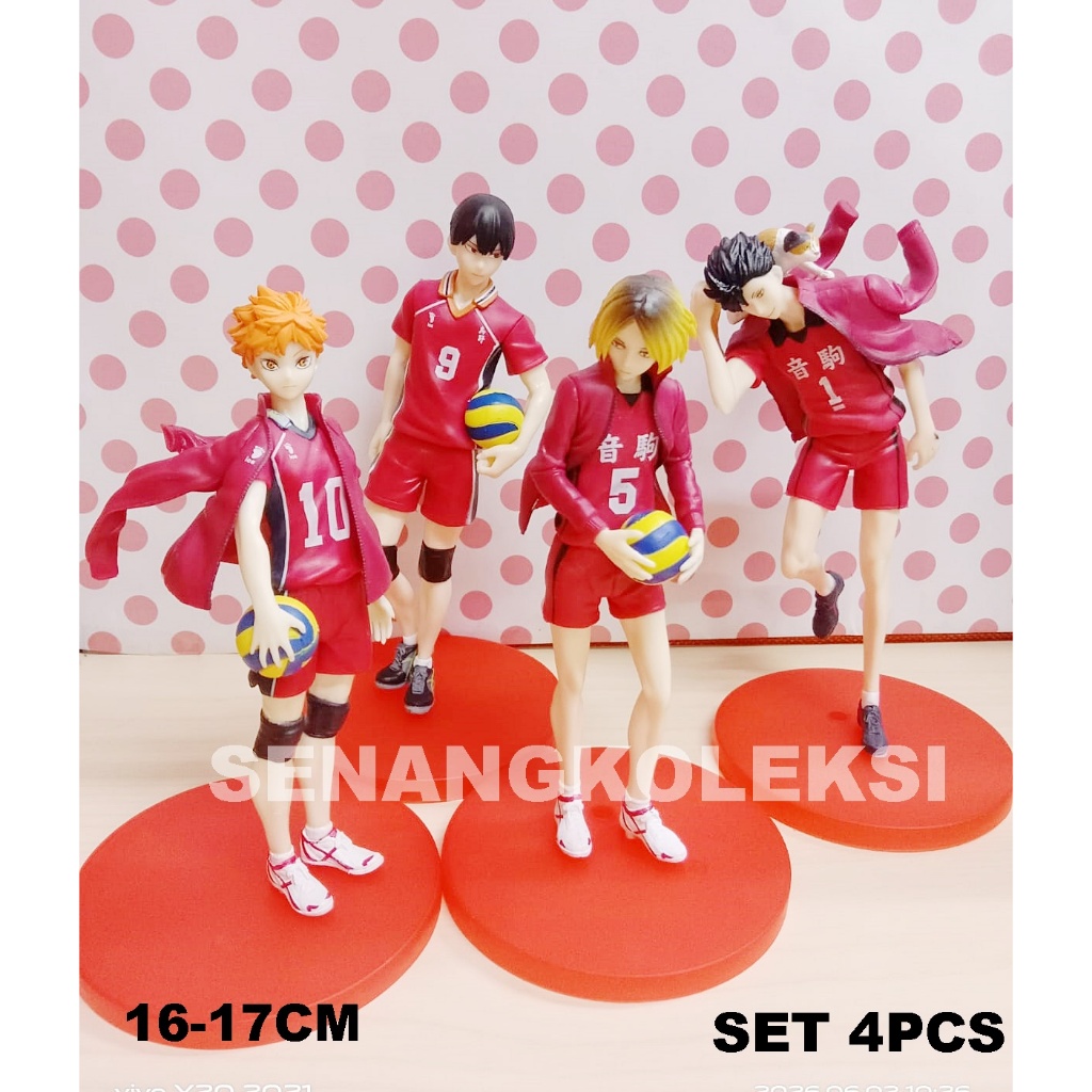 Action Figure Haikyuu Volleyball Hinata Kageyama Kenma Kuroo