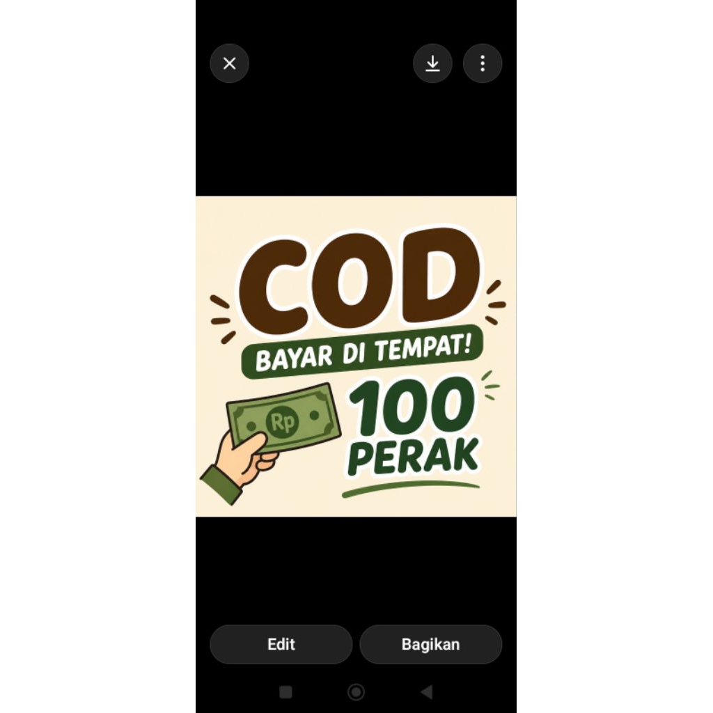 COD seratus perak
