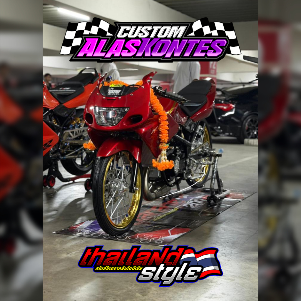 CUSTOM ALAS KONTES / BANNER KONTES / KARPET KONTES THAILAND STYLE