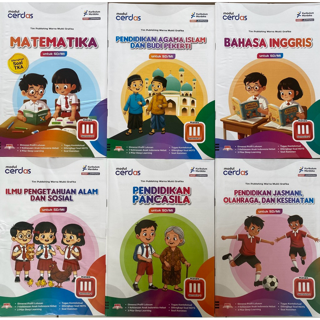 LKS CERDAS KELAS 3 SEMESTER 1