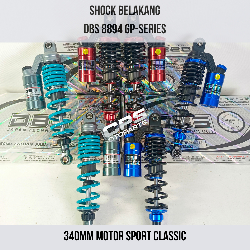 Shock DBS 8894 GP Series 340mm Nmax Old PCX RX King Tiger Verza | Shock Tabung Original DBS