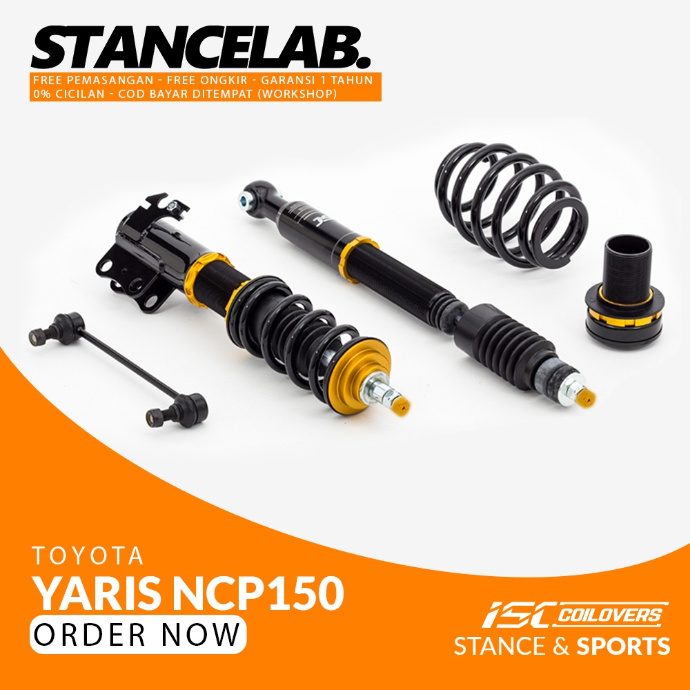 ISC Coilover - Toyota Yaris NCP150