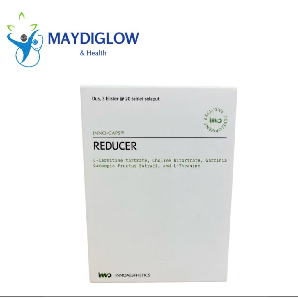 Inno Reducer Cap PPC Box isi 60 - Suplemen Diet Membantu mengurangi lemak di tubuh