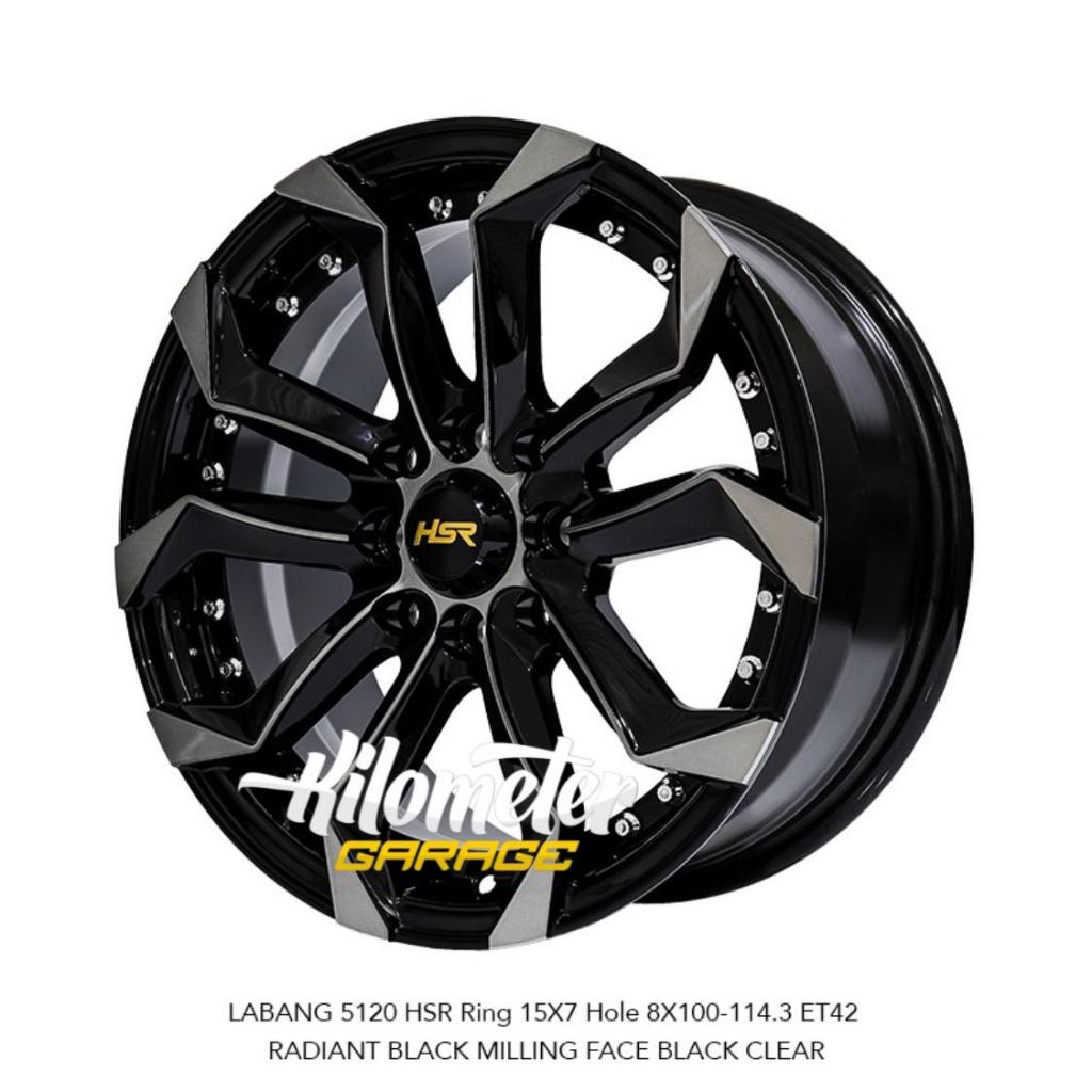 Velg Mobil Hsr Labang Ring 15 Avanza Swift Brio Vios Mobilio Cayla Ayla
