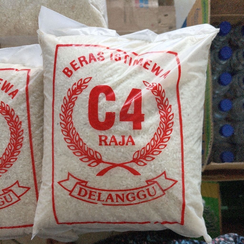 Beras C4 Delanggu 3 kg