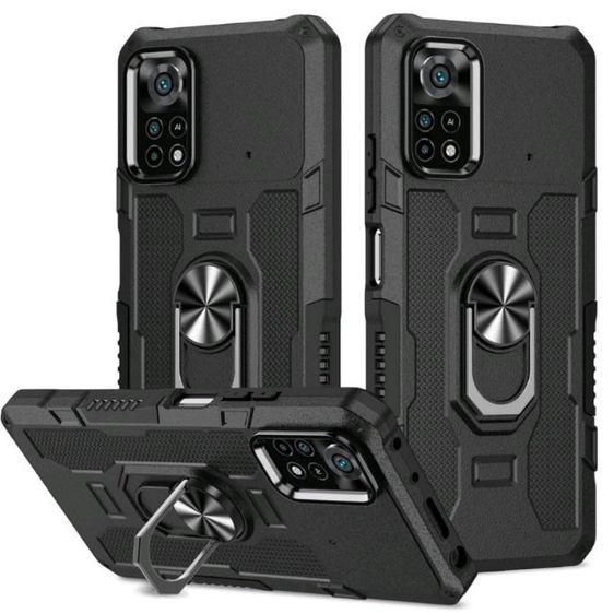 Case Hit Eye Ring Hardcase Robot 360 Degree Rotasi ARMOR  REDMI NOTE 9 REDMI NOTE 10 4G REDMI NOTE 1