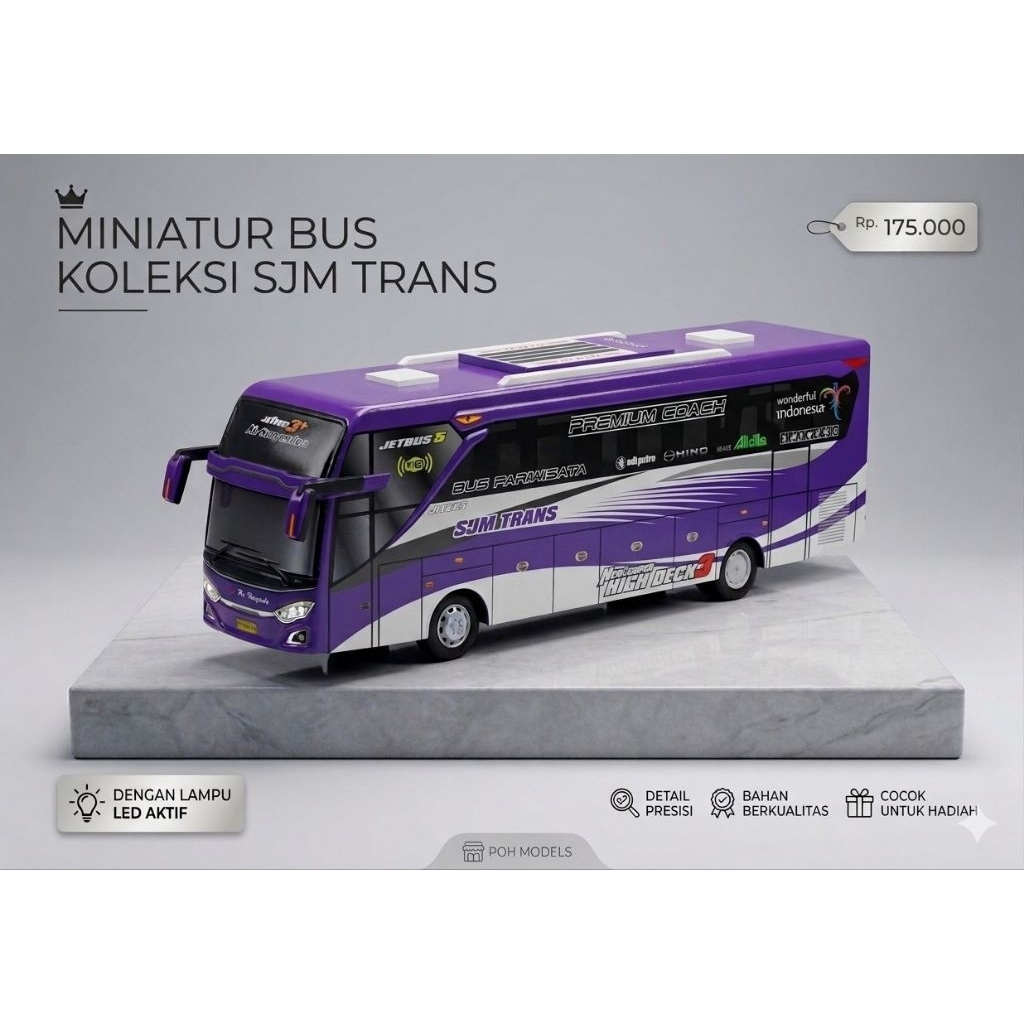 Bus Telolet SJM Trans
