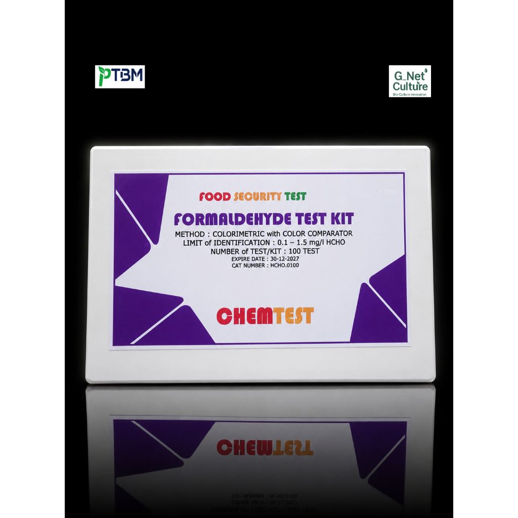 Test Kit Formaldehyde  – Kit Uji Formaldehyde pada Pangan | CHEMTEST