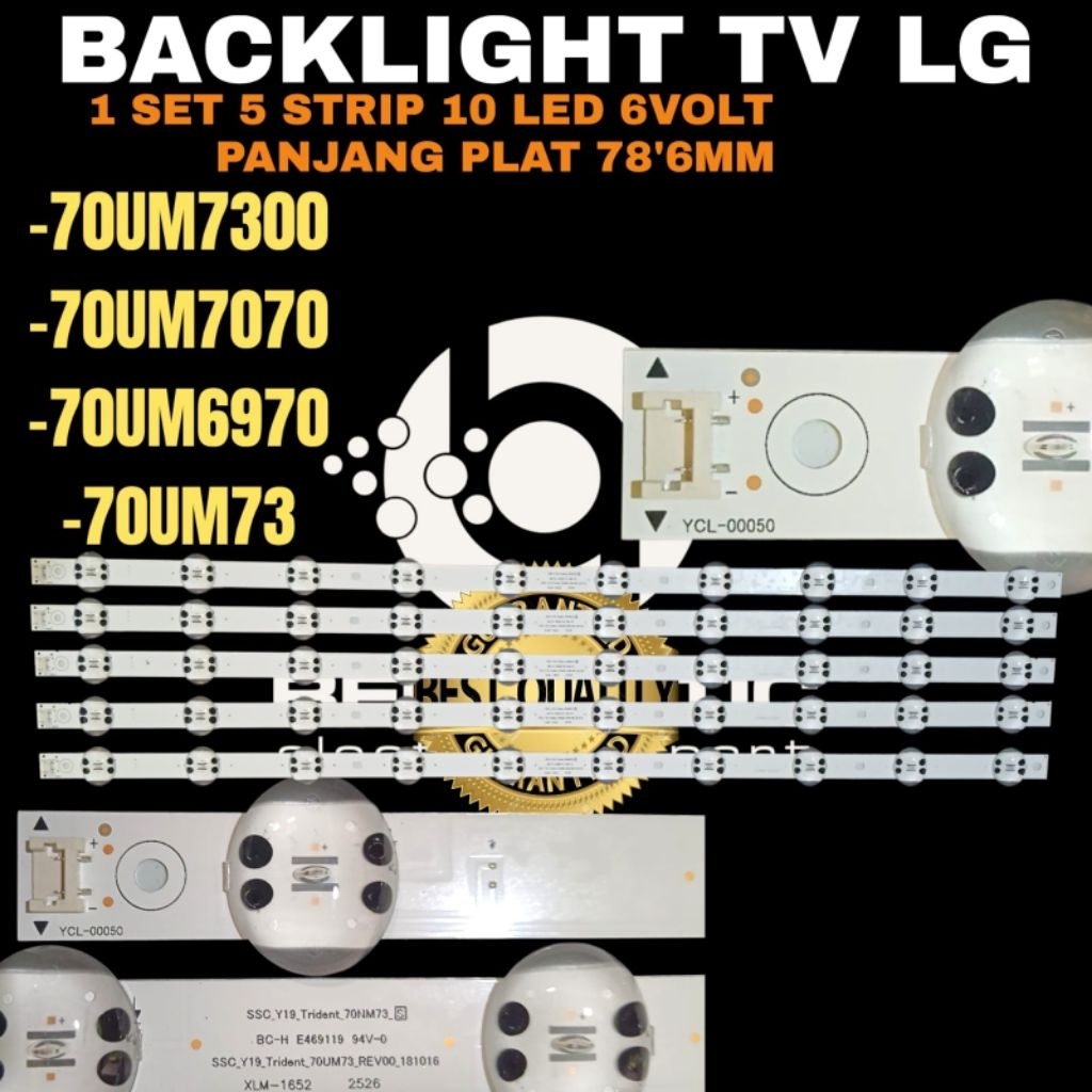 BACKLIGHT TV LG 70 INCH 70UM7300- 70UM73- 70UM7070- 70UM6970 BACKLIGHT TV LG 70 INCH