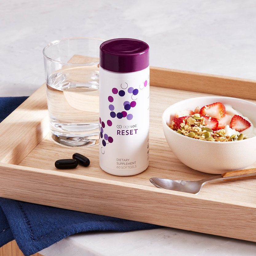 Nu Skin ageLOC Meta Reset 60 Kapsul Suplemen Metabolisme dan Manajemen Berat Badan Exp 05/2027