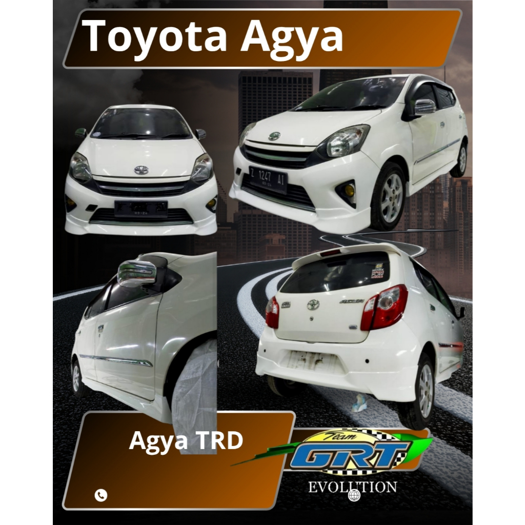 bodykit agya 2014 trd style