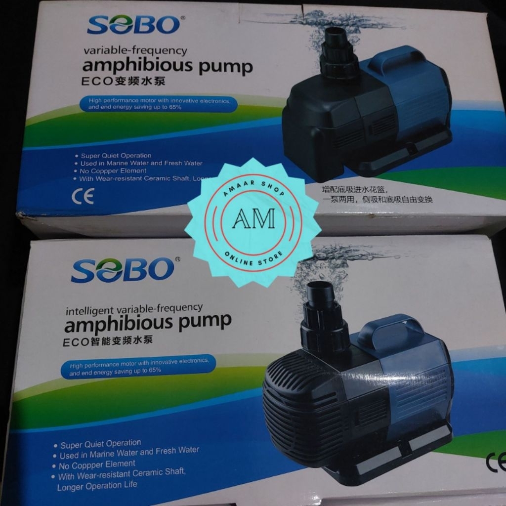 SOBO BO-16000A / MESIN POMPA KOLAM AQUARIUM SOBO BO 16000A / SOBO AMPHIBIOUS PUMP BO - 16000A / MESI