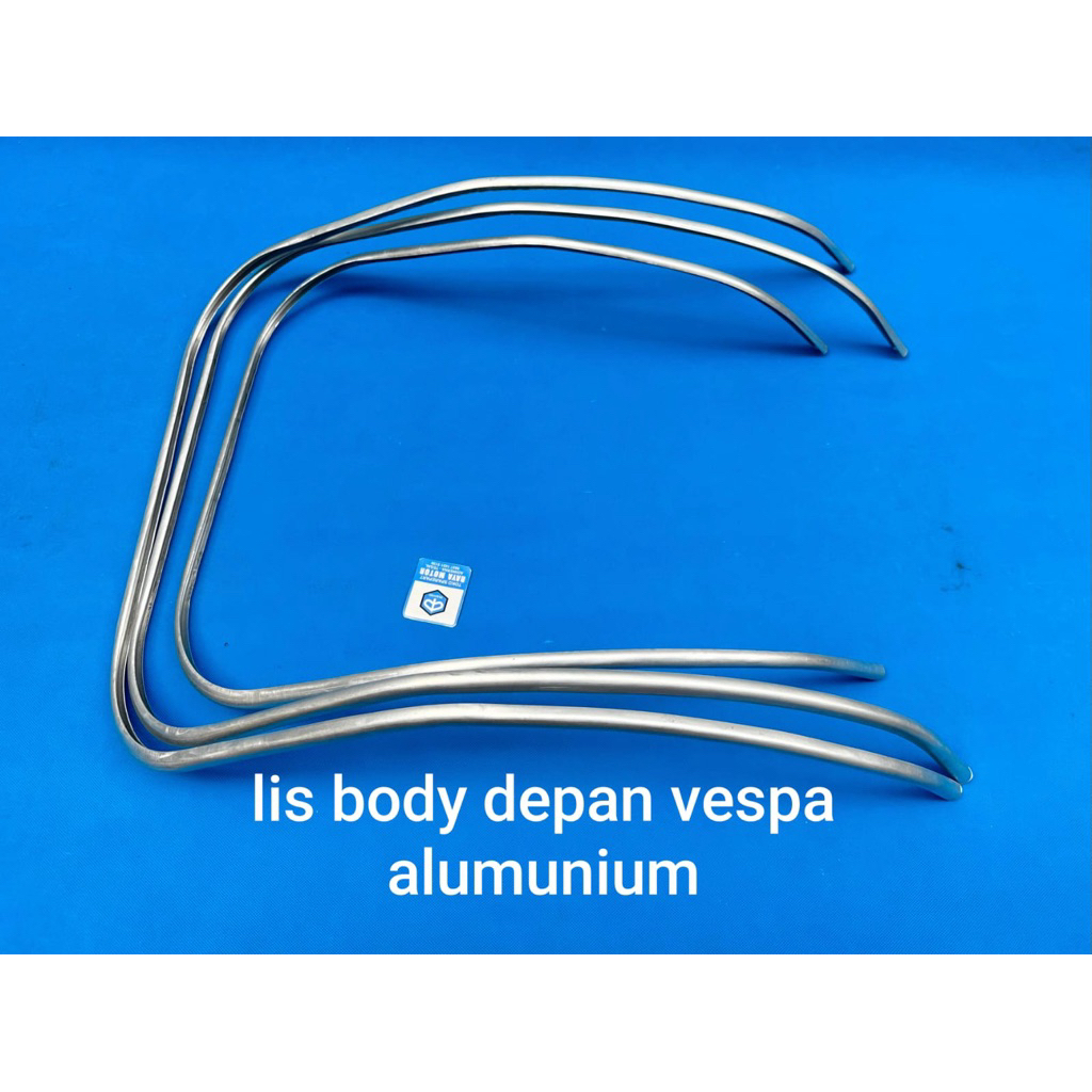 lis layar body vespa alumunium tebel