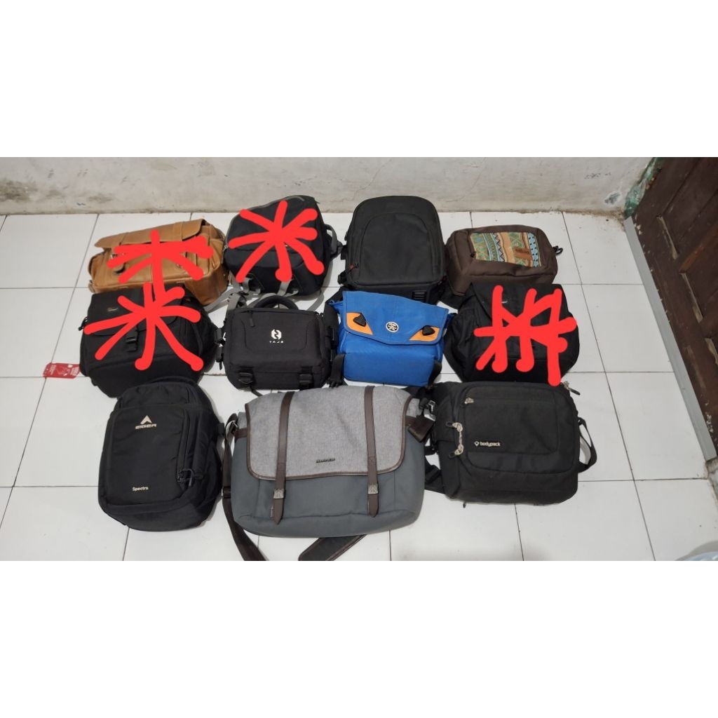 Tas Kamera Eiger Lowepro Manfrotto dll