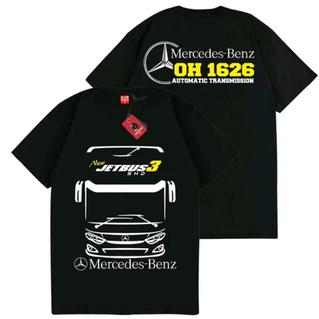 KAOS MERCEDES BENZ OH 1626 JETBUS 3/ kaos Distro MERCEDES BENZ OH 1626 JETBUS 3 kaos Pria dan Wanita