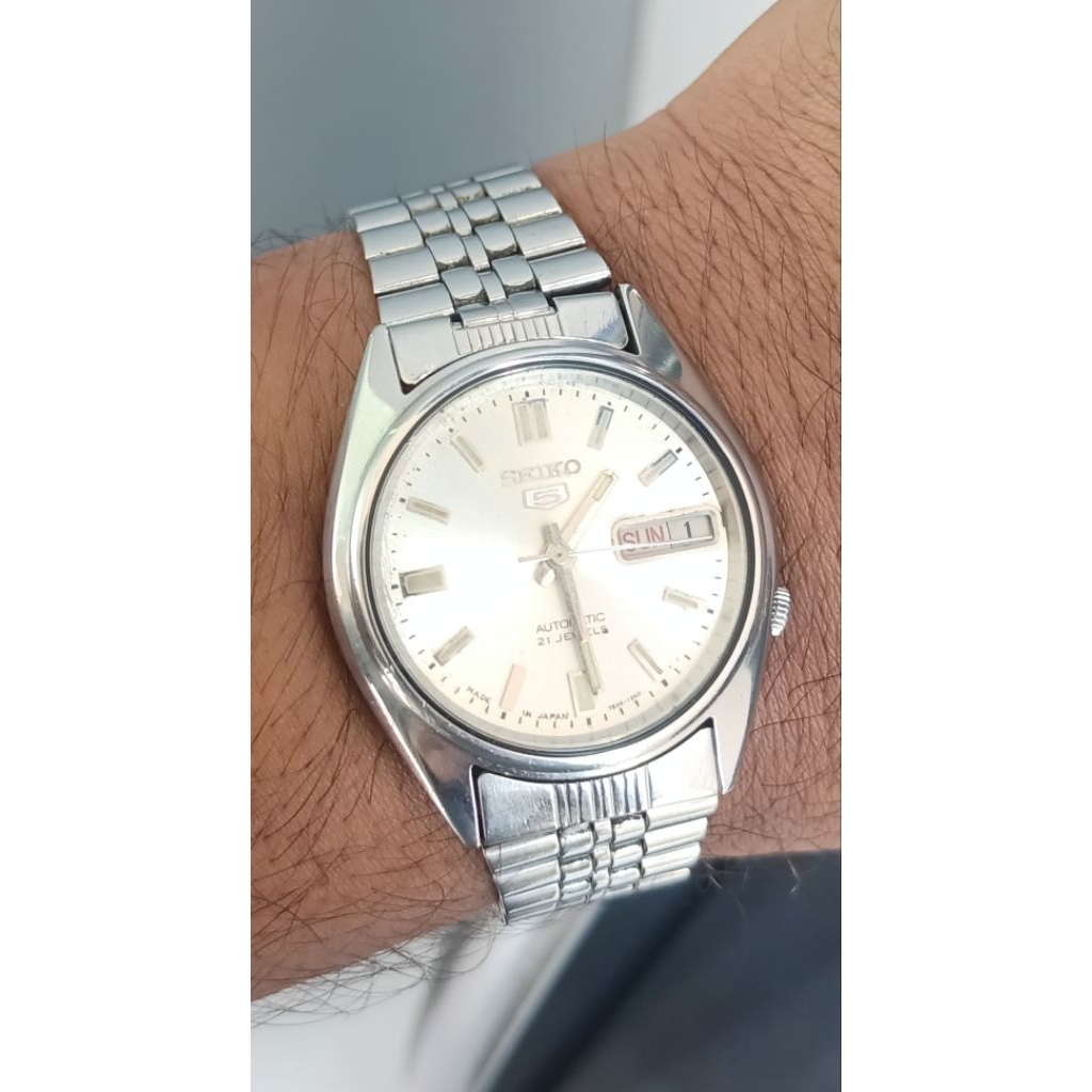 jam seiko5 7s26-3100 second
