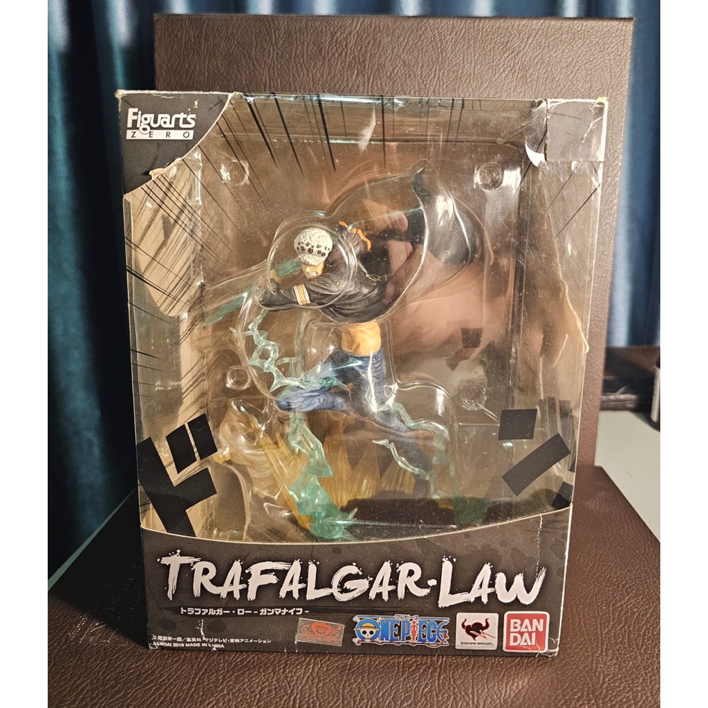 Figuarts ZERO One Piece Trafalgar Law Gamma Knife Bandai Original (Bib)