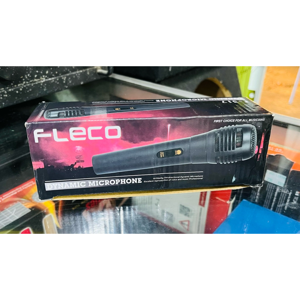 MIC DYNAMIC MICROPHONE PROFESSIONAL KARAOKE FLECO F-317