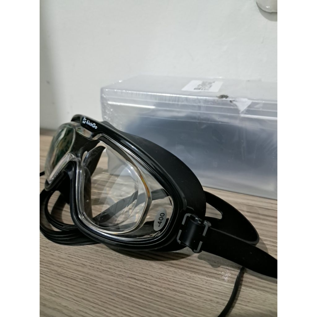 Kacamata Renang Dewasa Lensa Minus (-4.00)