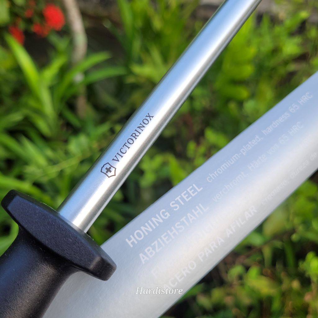 VICTORINOX Asahan Pisau Sangat Halus 30 cm Sharpening (Honing Steel) Round 7.8517 Original Swiss