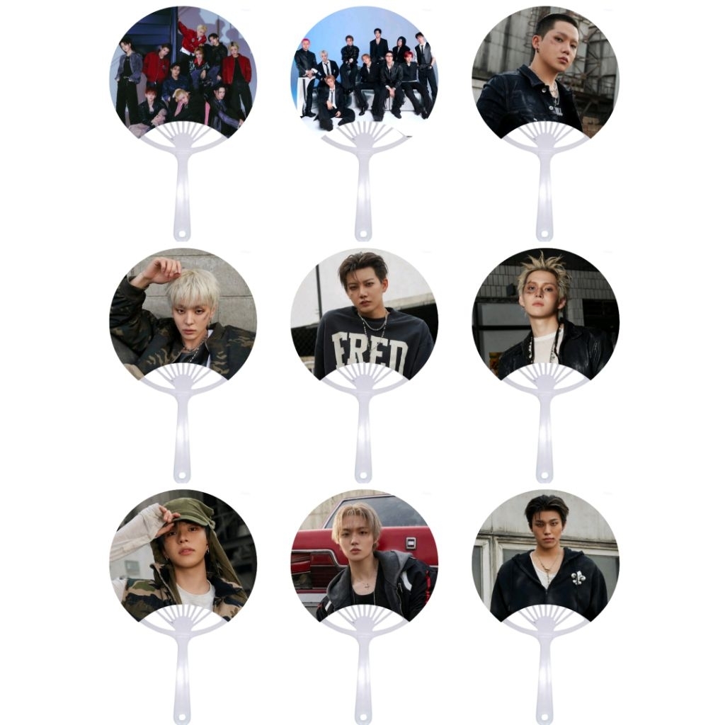 Kipas tangan TREASURE 4th album // Kipas Uchiwa