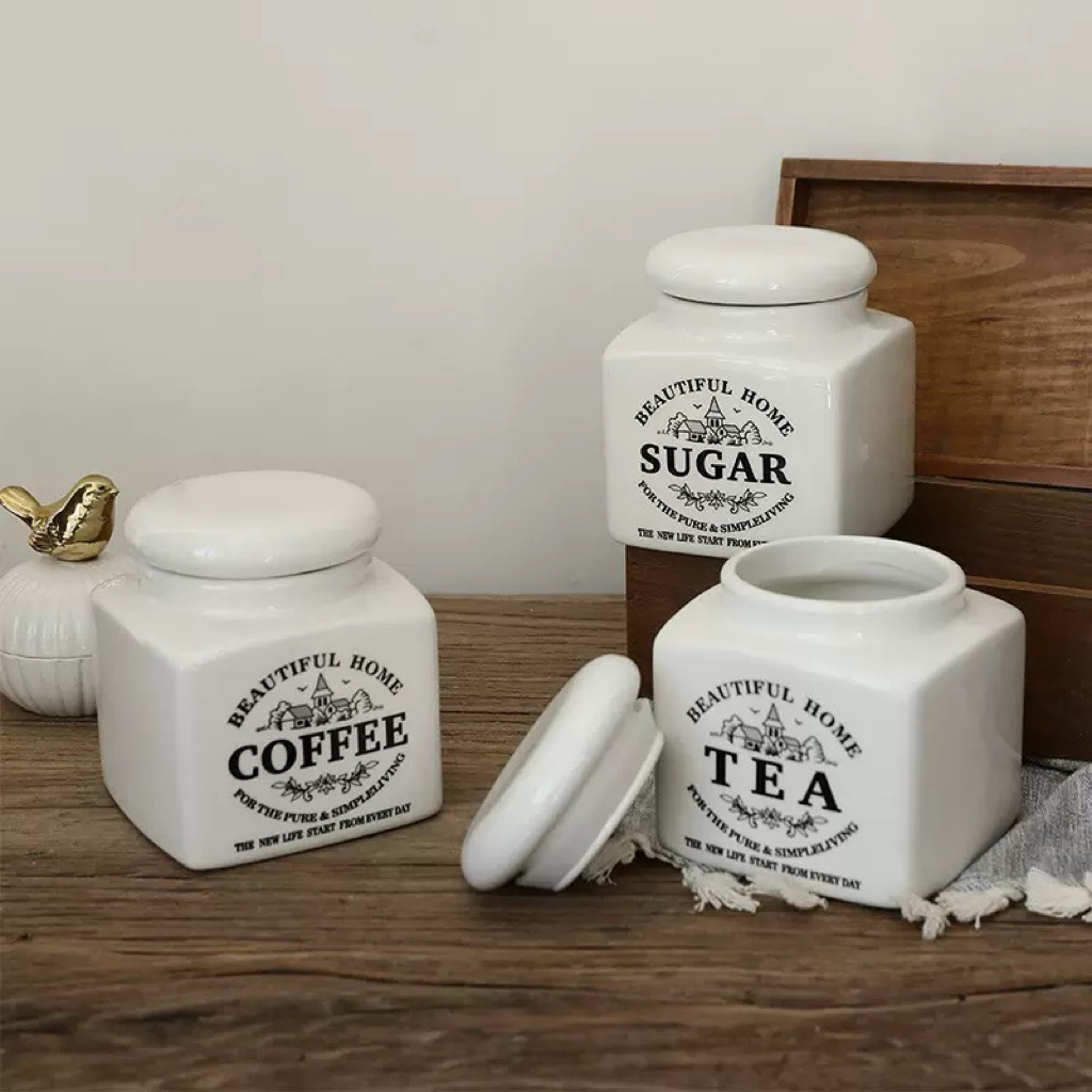 Minimalist Ceramic Storage Jar // Toples Keramik Minimalis
