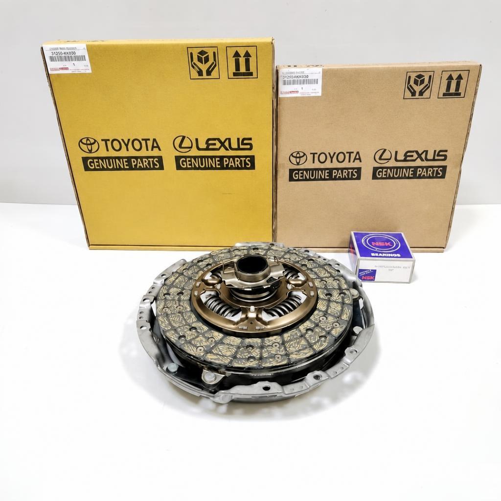 KOPLING SET FORTUNER DIESEL 2.5 HILUX 2.5 2KD KOMPLIT ORIGINAL