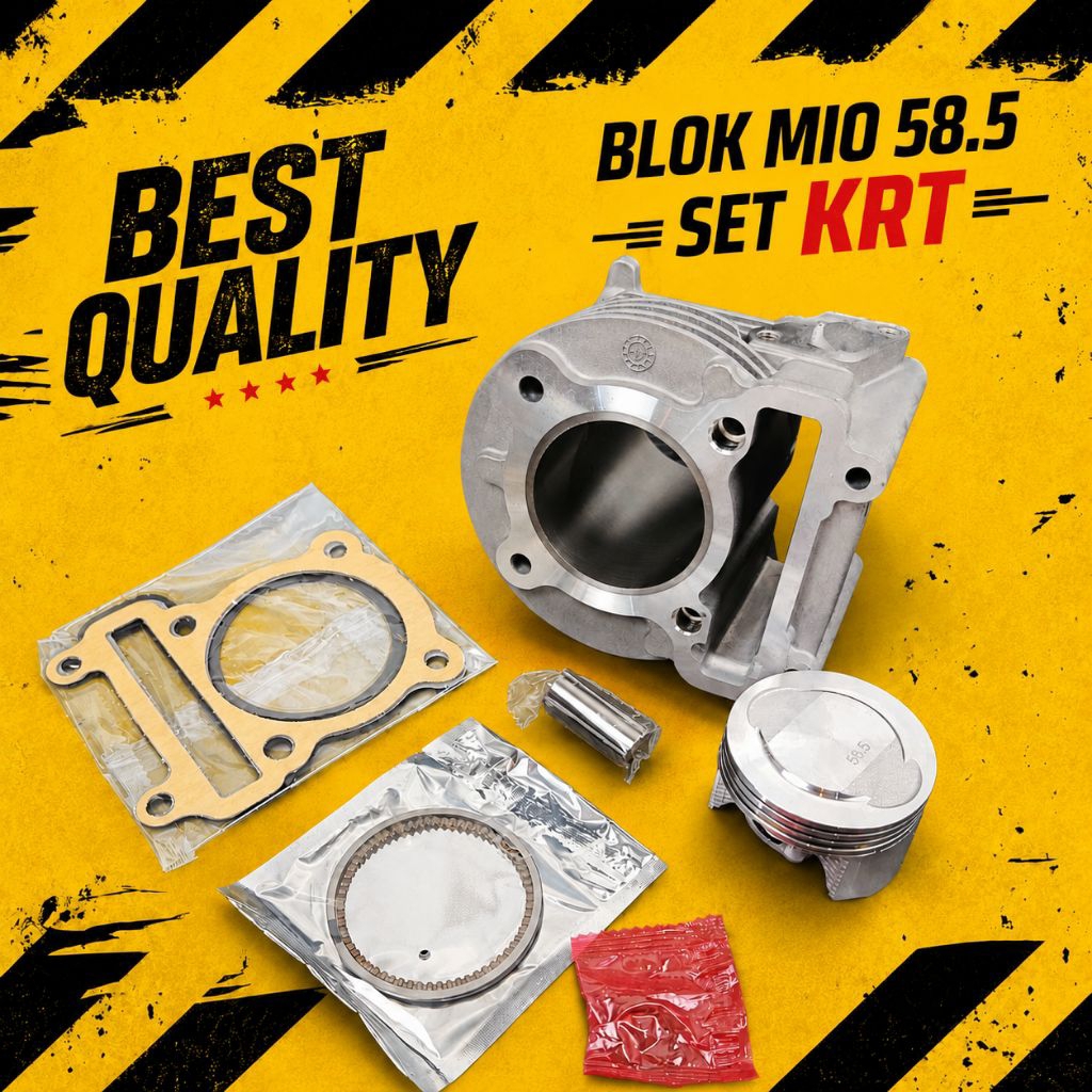 BLOK PISTON MIO 58.5 SET KRT