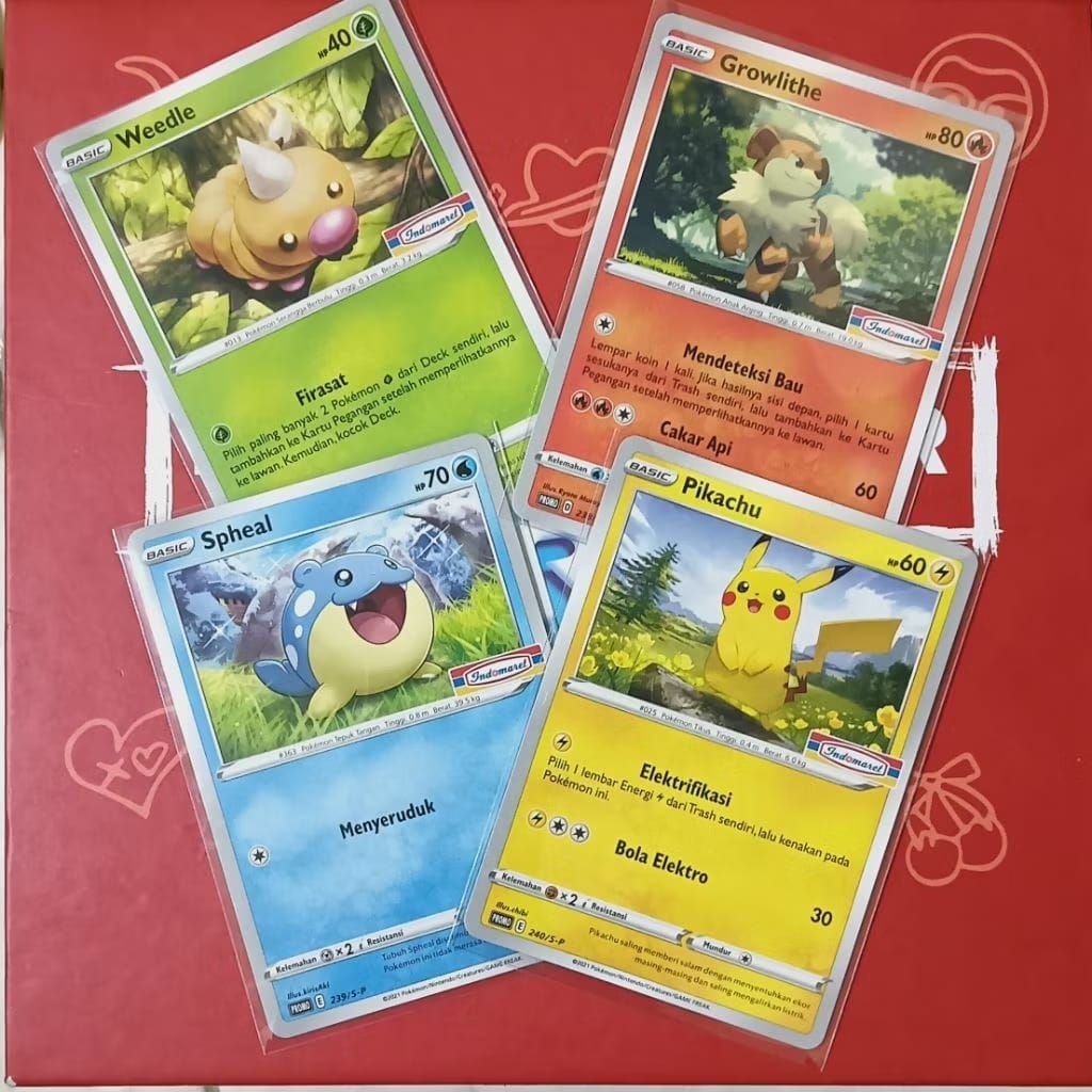 pikachu X indomaret set
