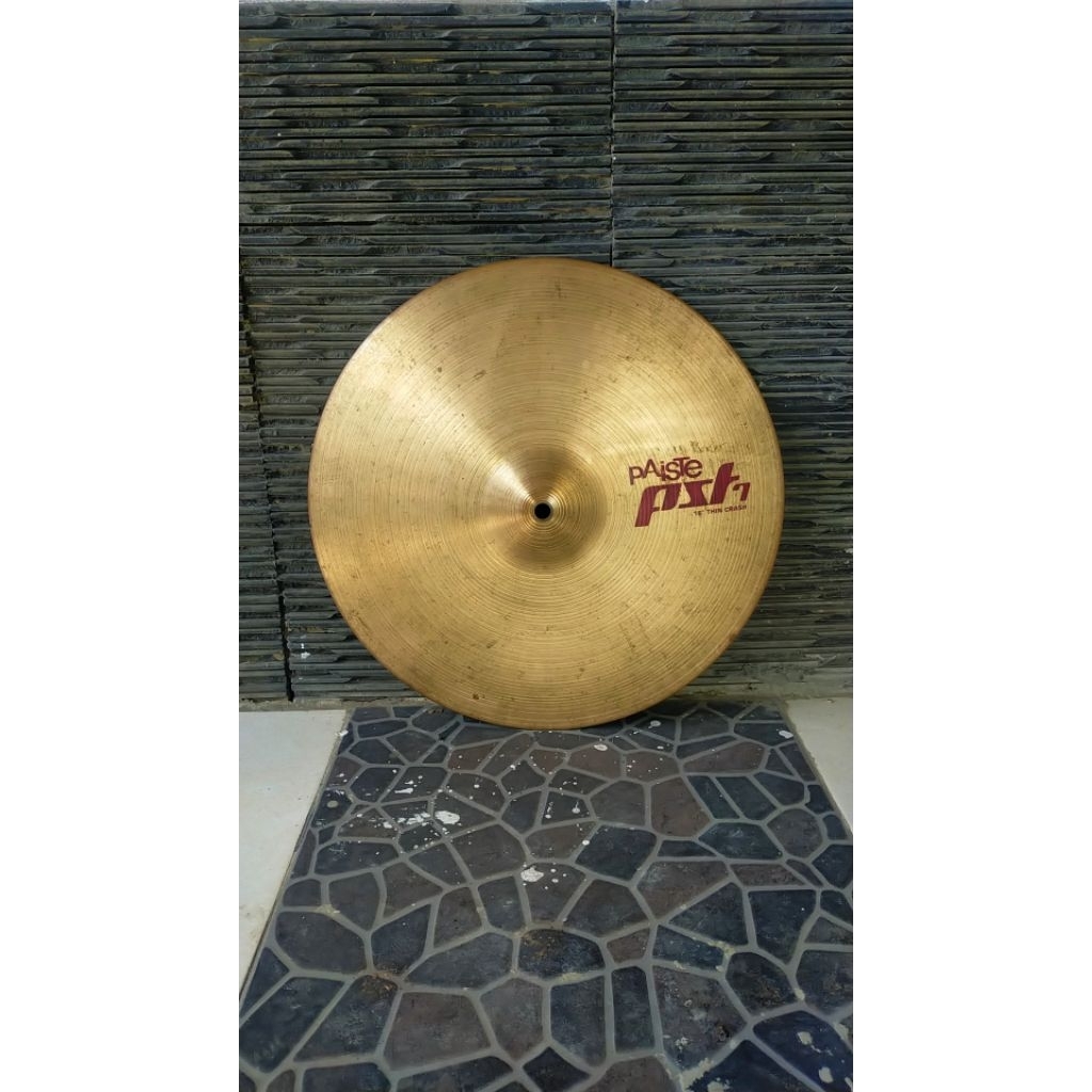 cymbal crash 16 inch paiste PST 7 bekas