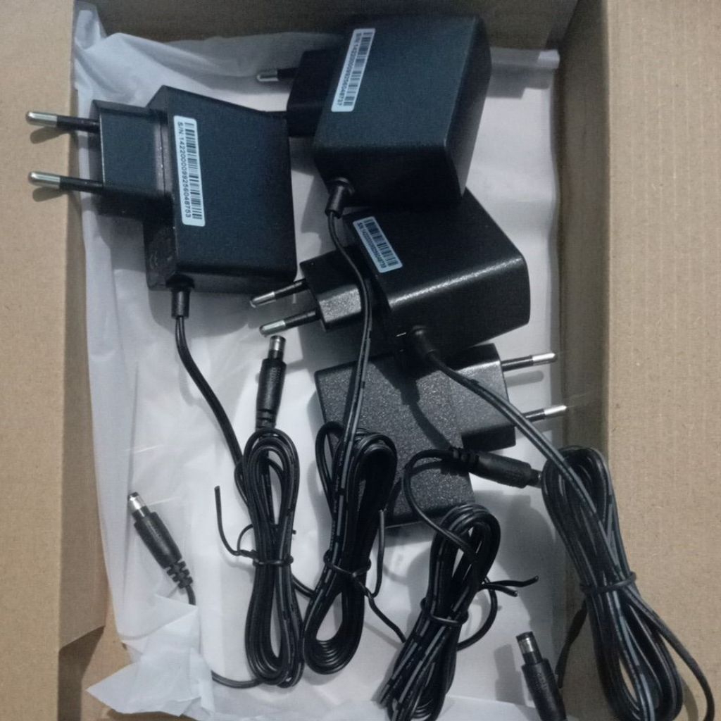 ADAPTOR MODEM ZTE ORI 12 VOLT BARU