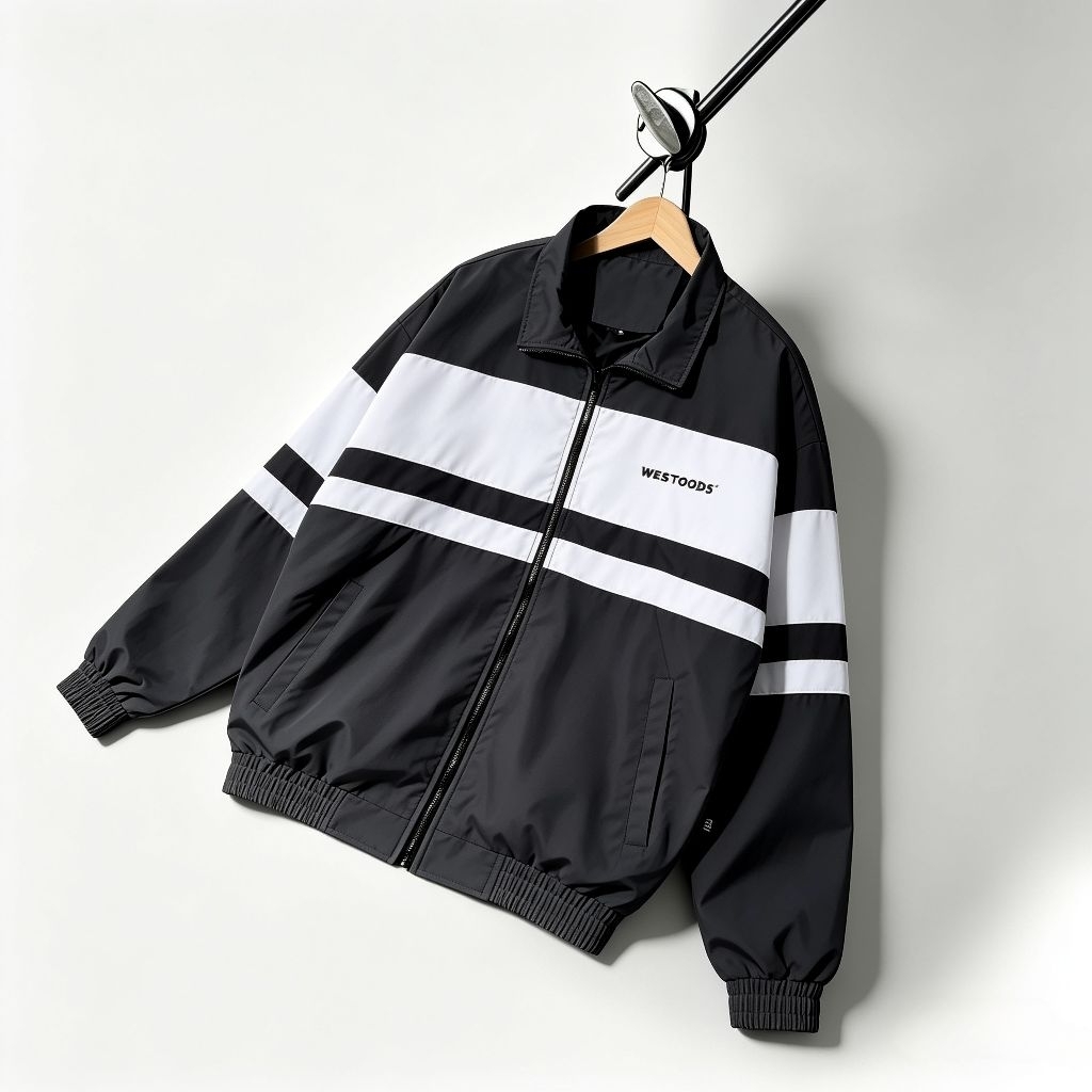 Jaket Varsity Parasut Tracksuit Vintage