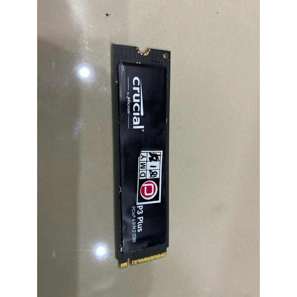 SSD CRUCIAL P3 PLUS 1TB HEALTH 100%