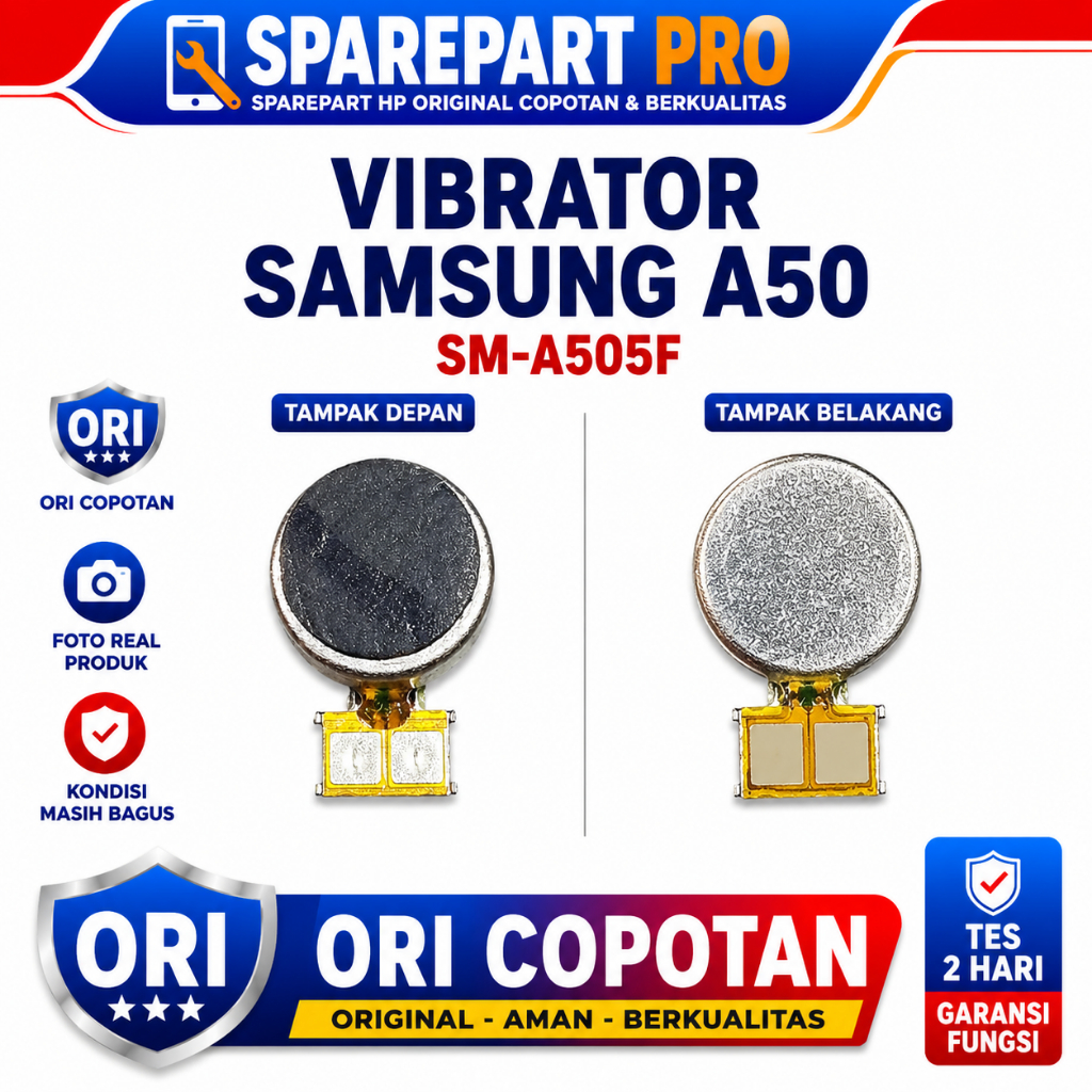 GETAR / VIBRATE SAMSUNG A10 / A10E / A20 / A20S / A21 / A21S / A30 / A30S / A40 / A50 / A50S / A51 /