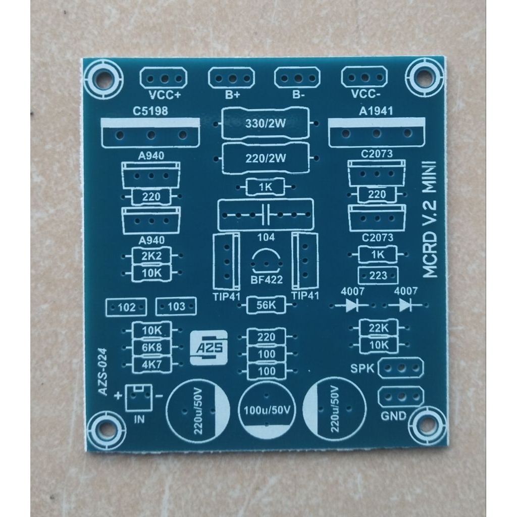 PCB MCRD V2 Mini Fiber FR4