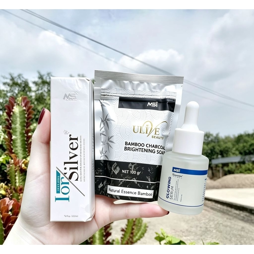 Paket Skincare Herbal Wajah Glowing, Bebas Jerawat & Flek Hitam BPOM/Ori Mitra MSI