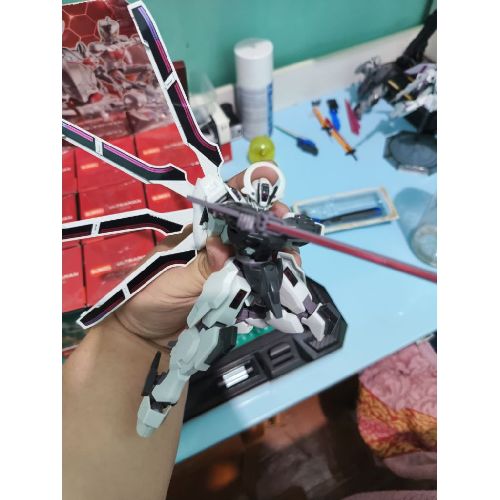 HG Bandai Gundam Schwarzette Sudah Rakit