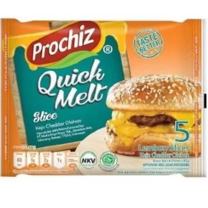 Quick Melt Slice 5 Lembar - Lembut, Gurih, Mudah Diparut