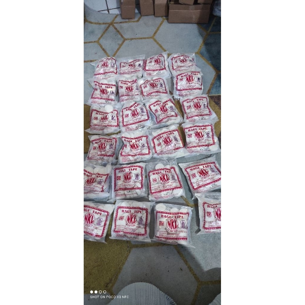 TERMANTAP RAGI TAPE NKL 70GR MANIS ORIGINAL SILAHKAN