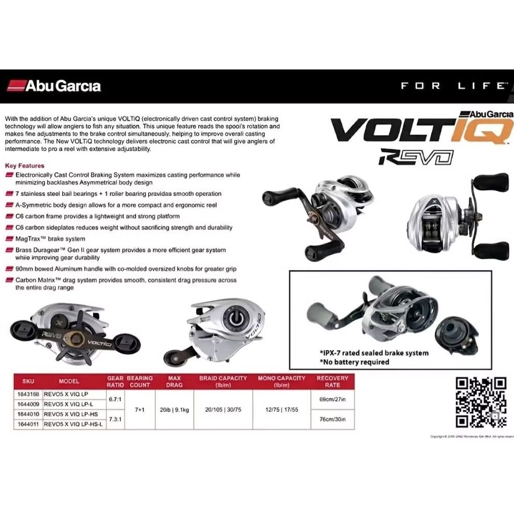Abu Garcia voltiq dc Revo 5 X 2026