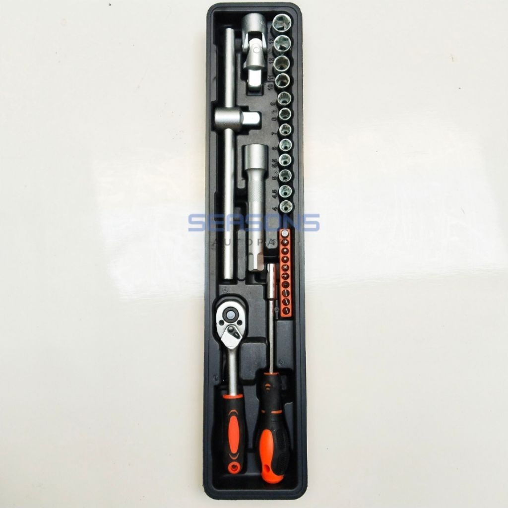 Kunci Shock Kunci Sok Socket Set 1/4 Inci